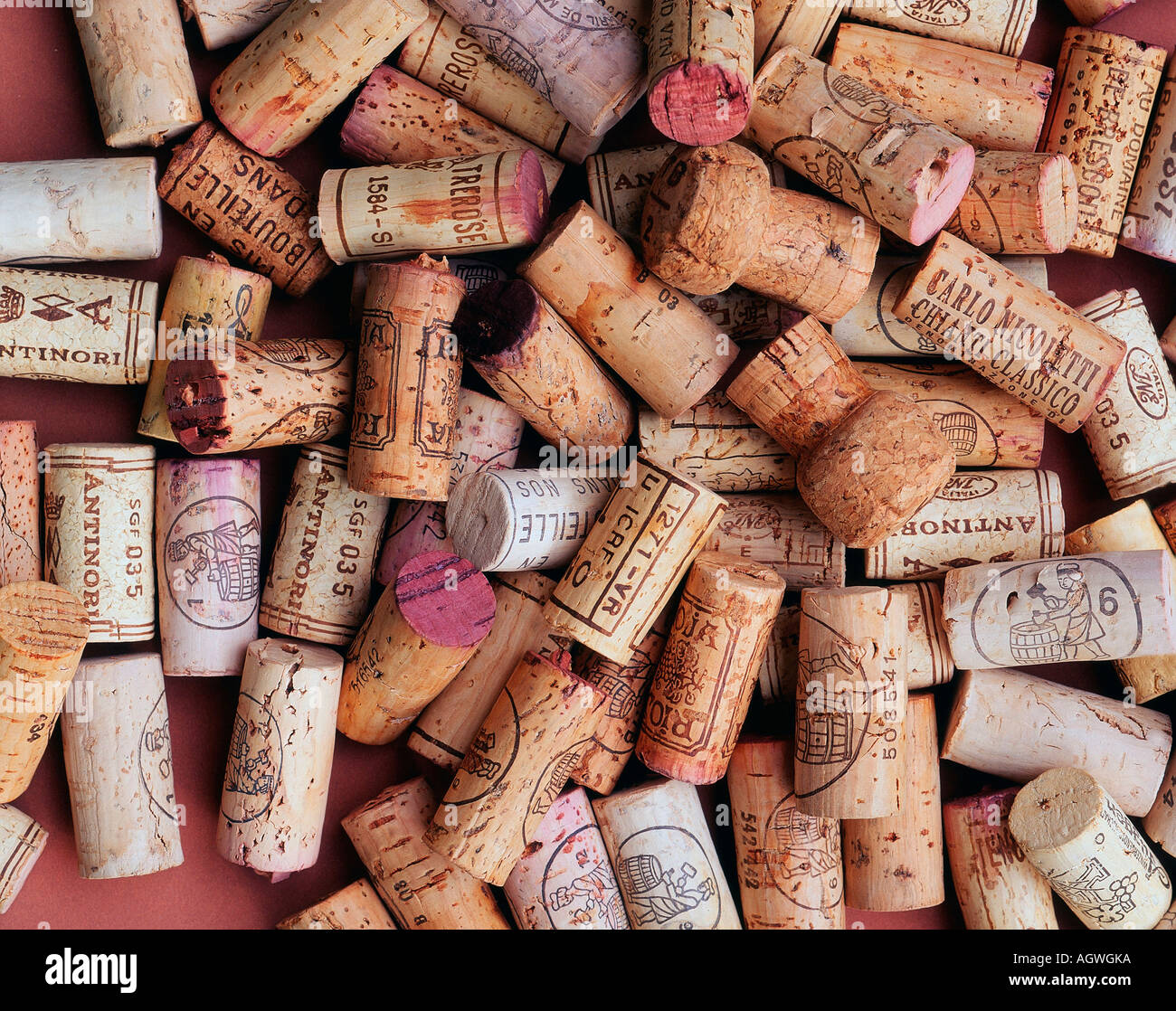Bottle Corks Stock Photo