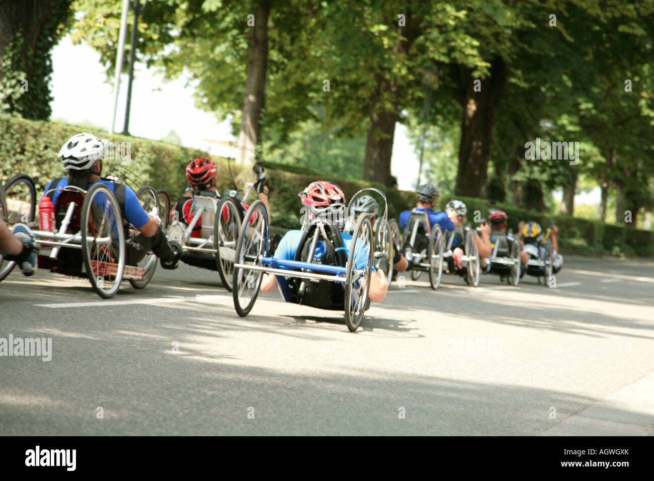 international wheelchair marathon Rollstuhlmarathon Stock Photo Alamy