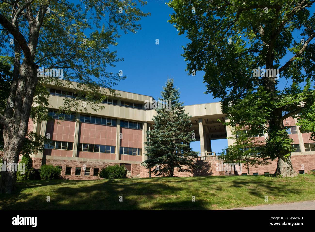 Barclay Chemistry and Hart Hall on the Mt Allison University campus in