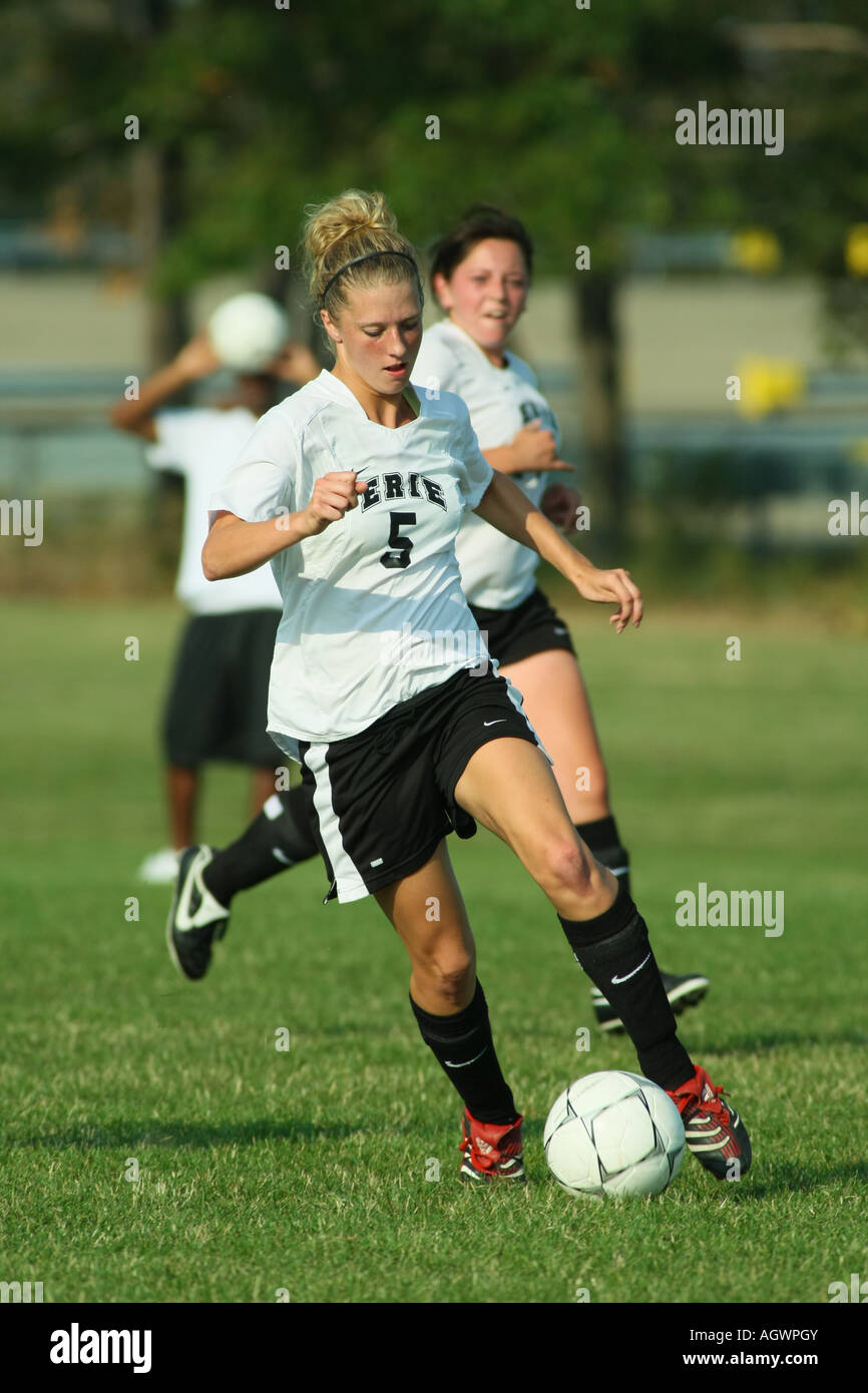 Womens college soccer Stock Photo Alamy