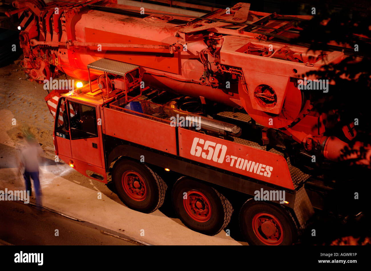 650 tons giant truck crane Stock Photo