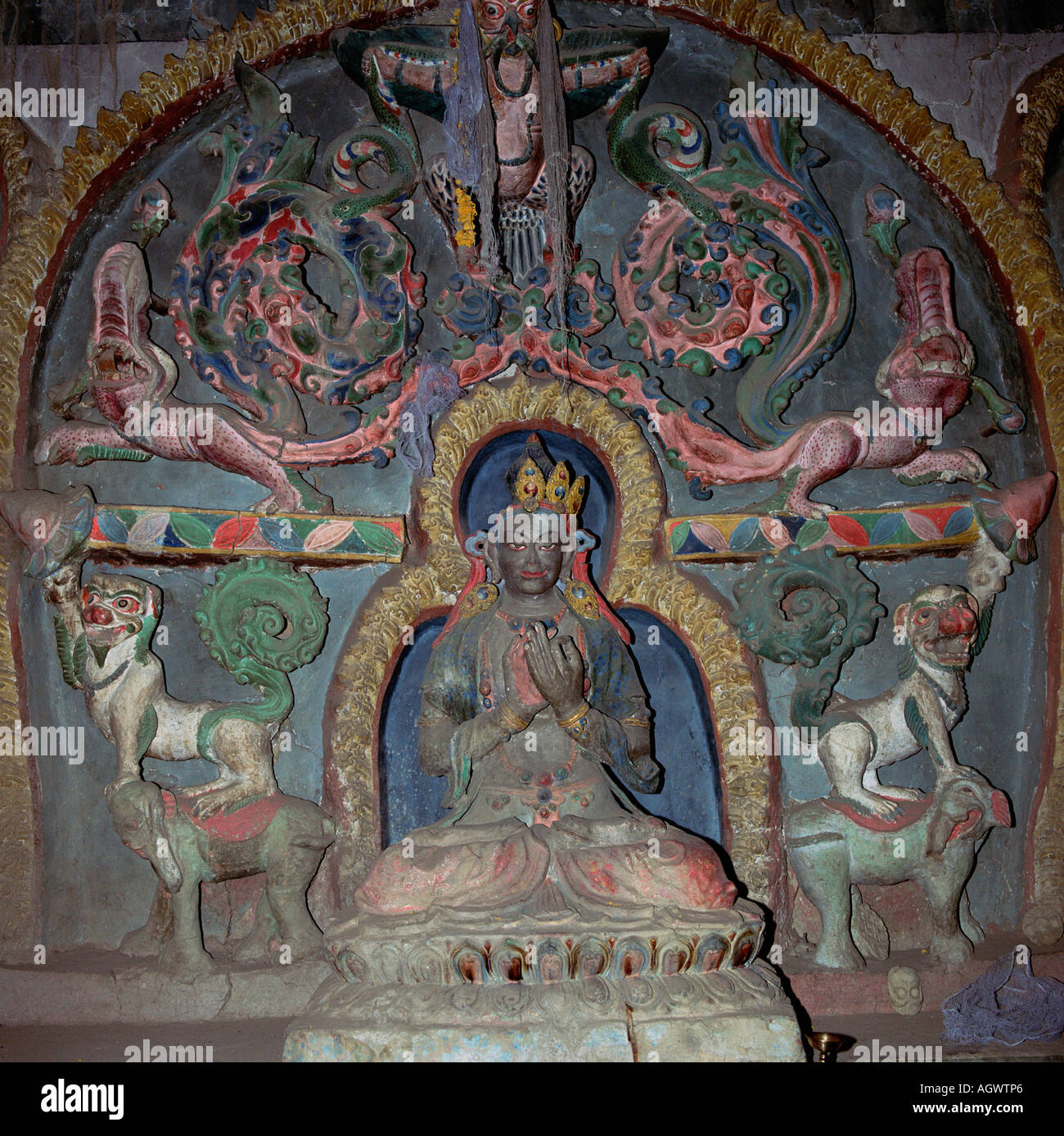 Figure of Buddha / Buddhafigur Stock Photo - Alamy