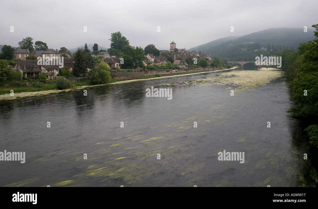 The Dordogne Argentat France Stock Photo