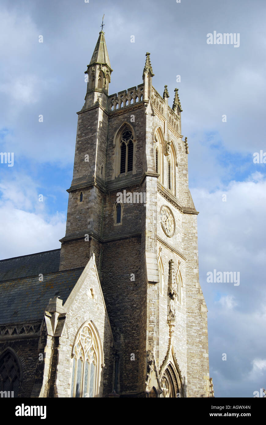 St. Thomas's Church, St. Thomas's Square, Newport, Isle of Wight, England, United Kingdom Stock Photo