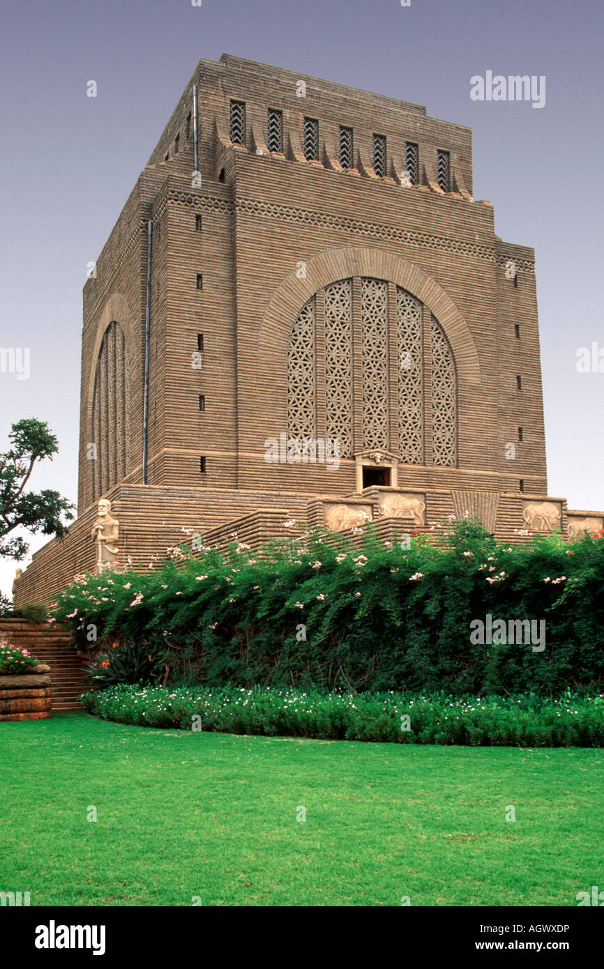 The Voortrekker Monument outside Pretoria in South Africa's Gauteng province. Stock Photo