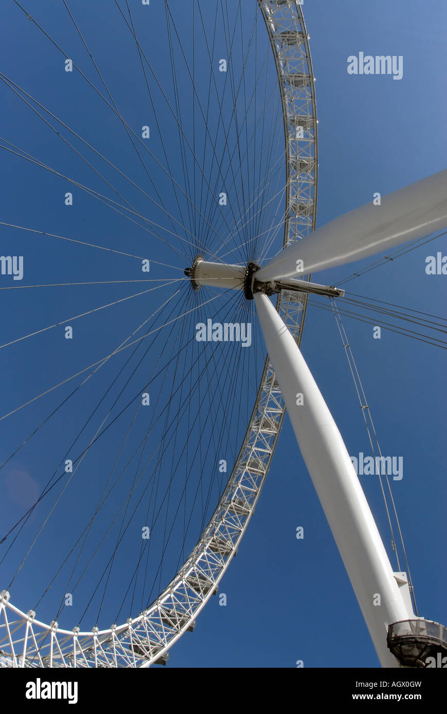 London Eye closeup Stock Photo Alamy