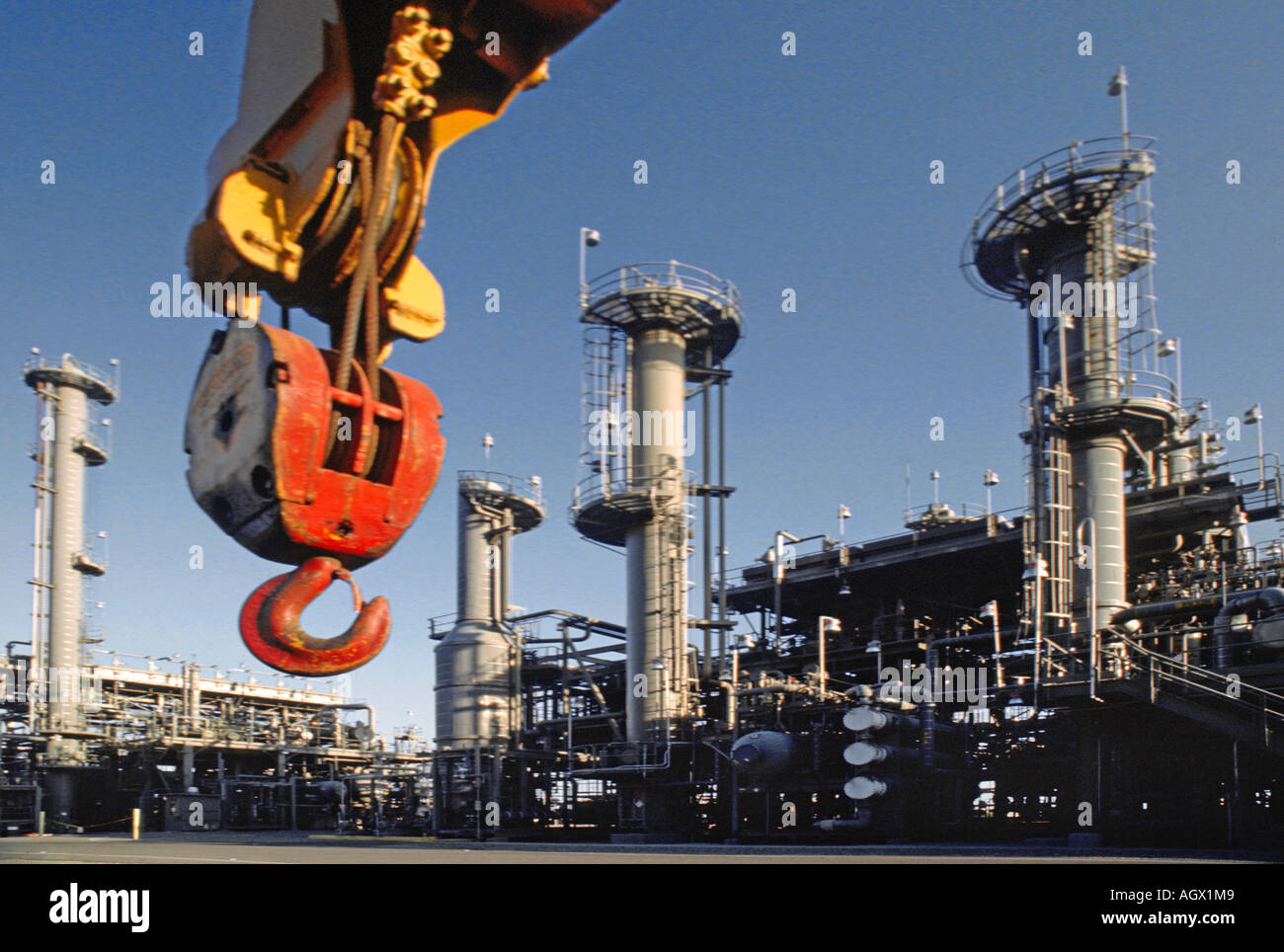 Gaviota Oil and Gas Plant in Goleta California Stock Photo Alamy