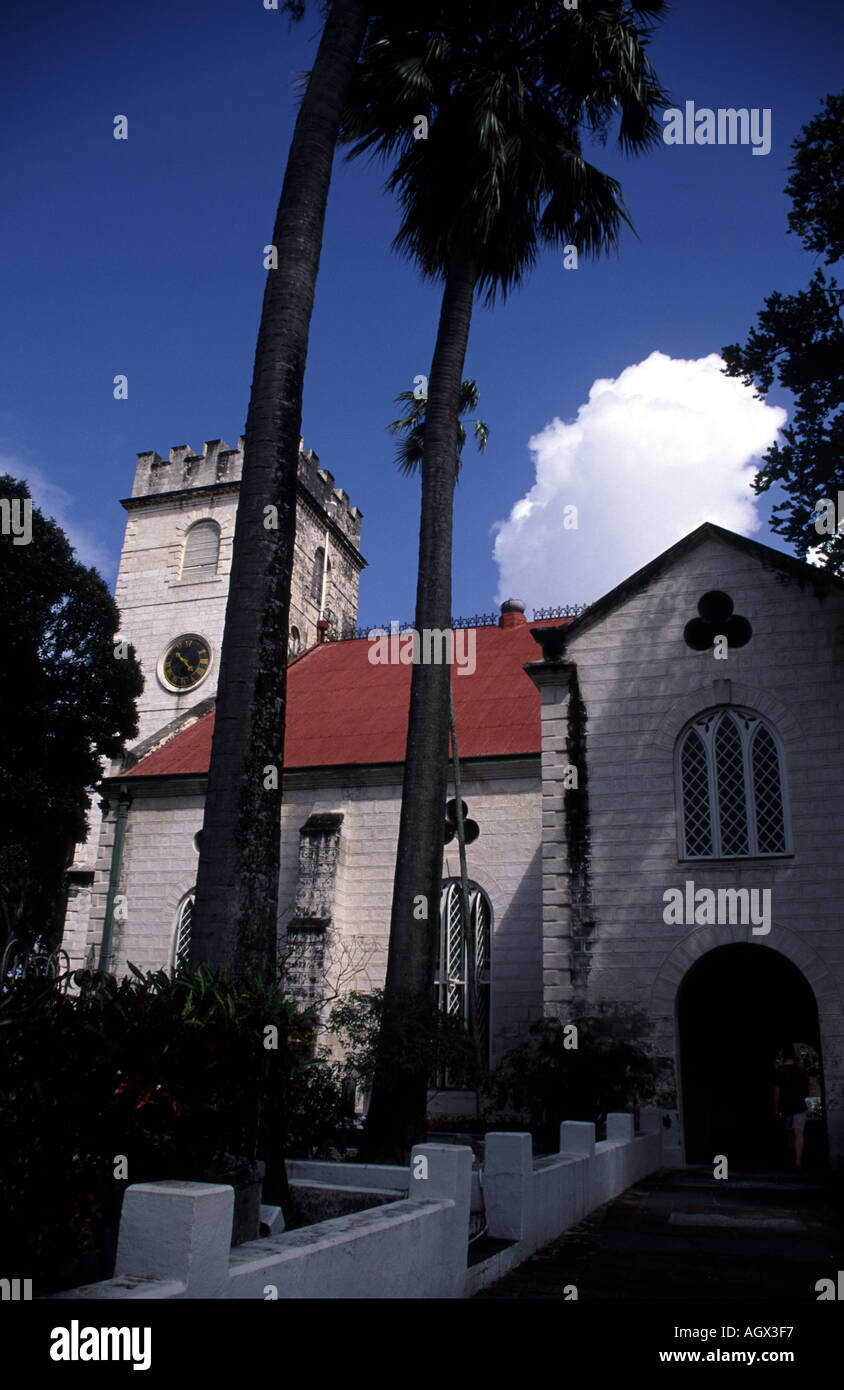 St Michael s Cathedral Bridgetown Barbados Stock Photo Alamy