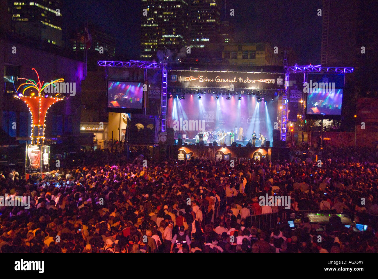 Canada Montreal Quebec Annual Festival International De Jazz De