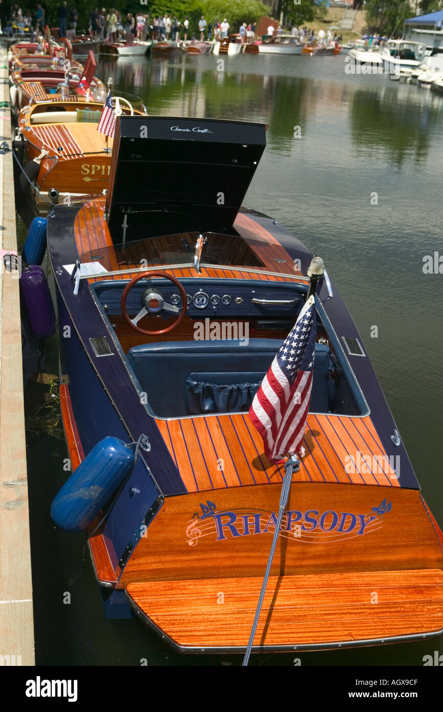 2003 Classic Marine Gentleman Racer Sandpoint Wooden Boat Festival Lake