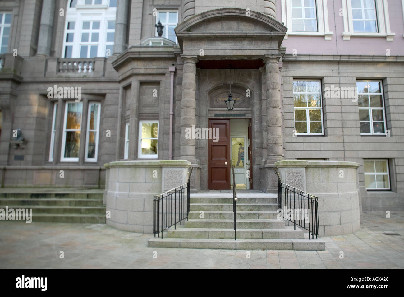 states of jersey government building jersey channel islands Stock Photo -  Alamy