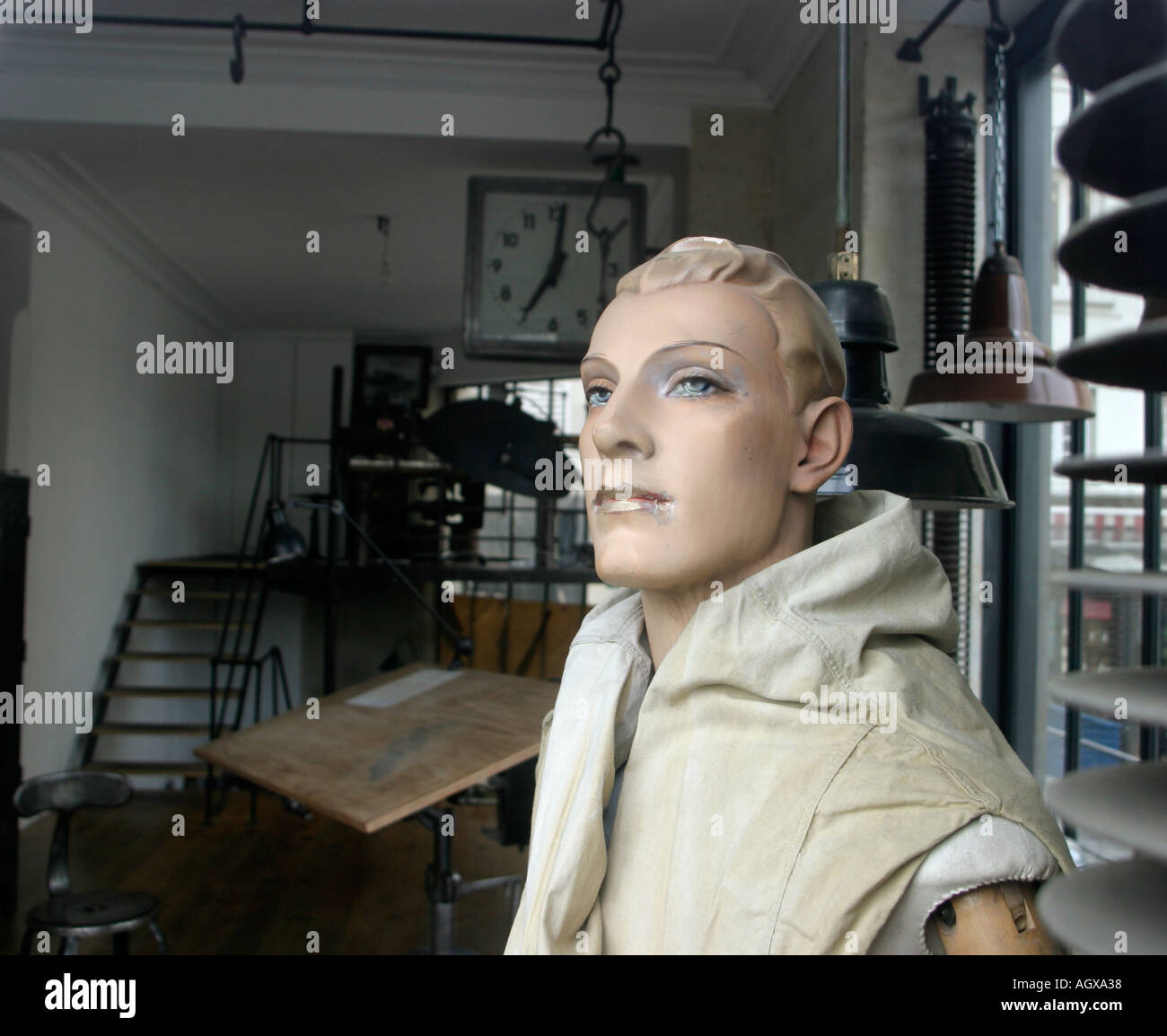 Mannequin in a studio in Paris France Stock Photo Alamy