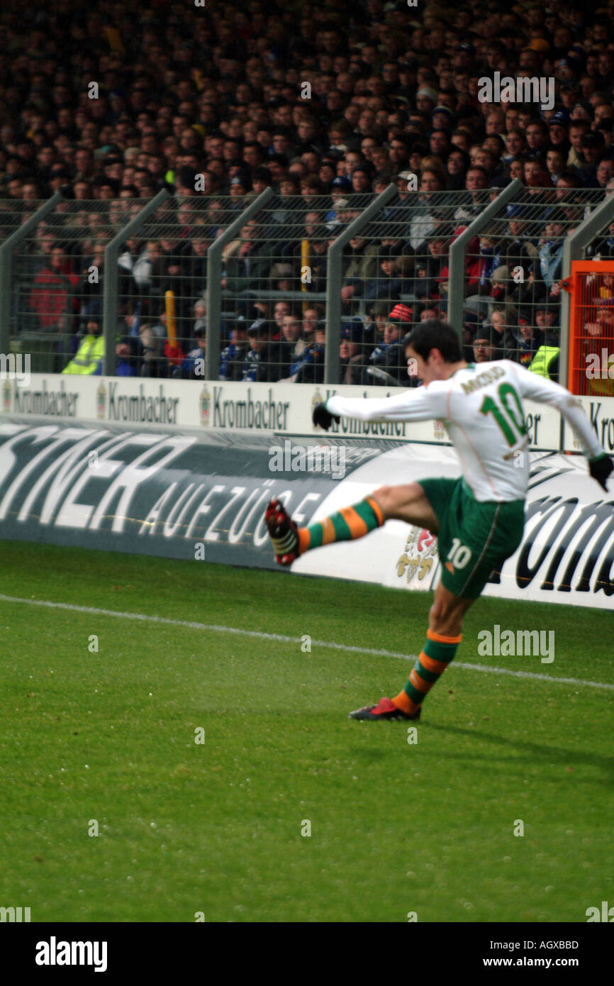 football kick strike Stock Photo Alamy