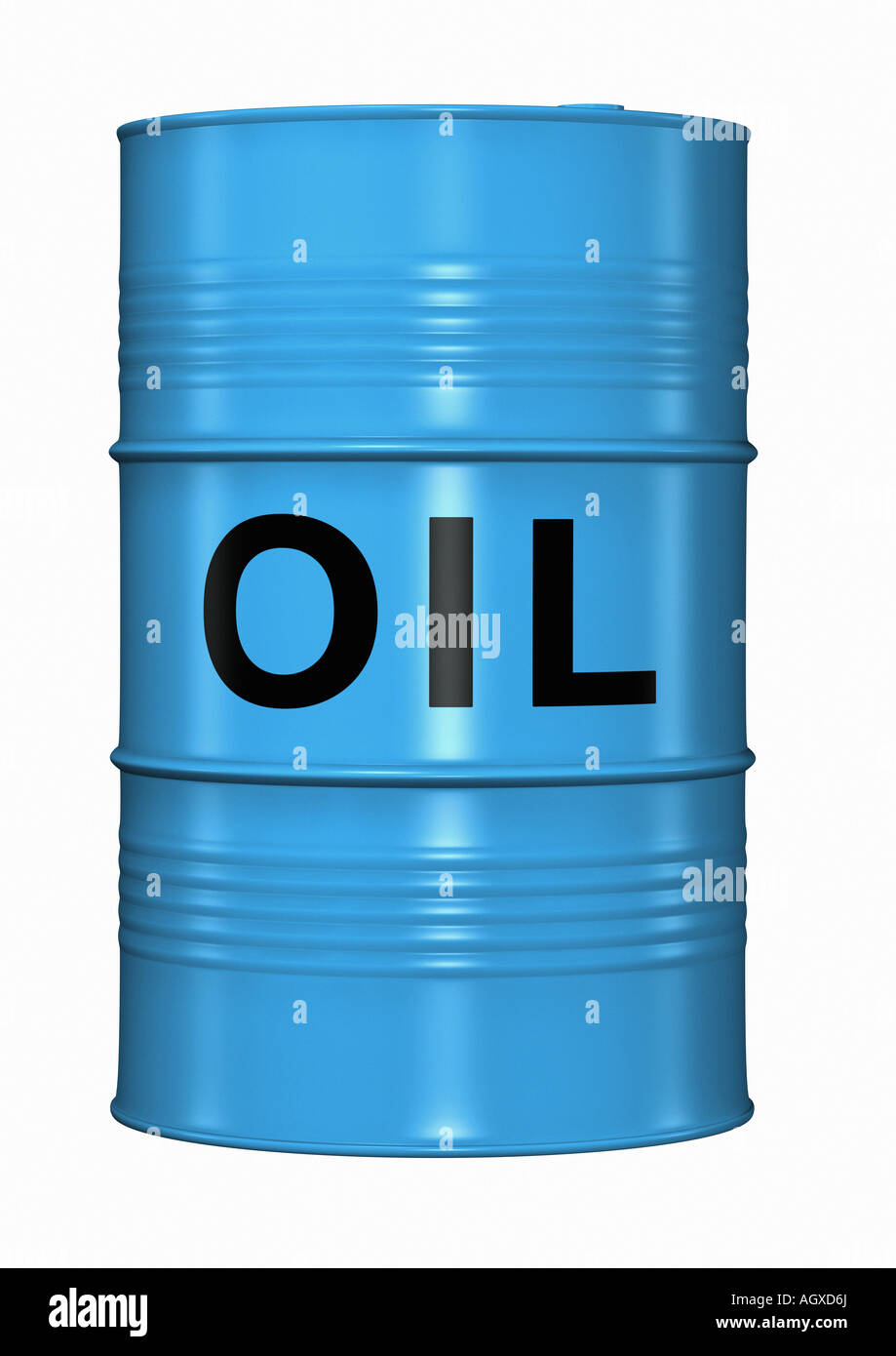 oildrum Oelfass Stock Photo