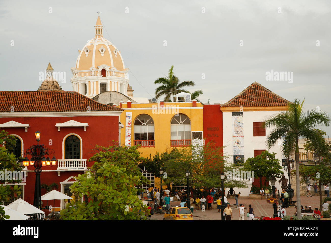 Cartagena old city skyline Stock Photo