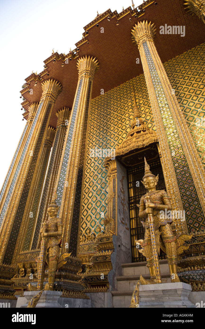 Prasat Phra Debidorn, Grand Palace, Thailand Stock Photo