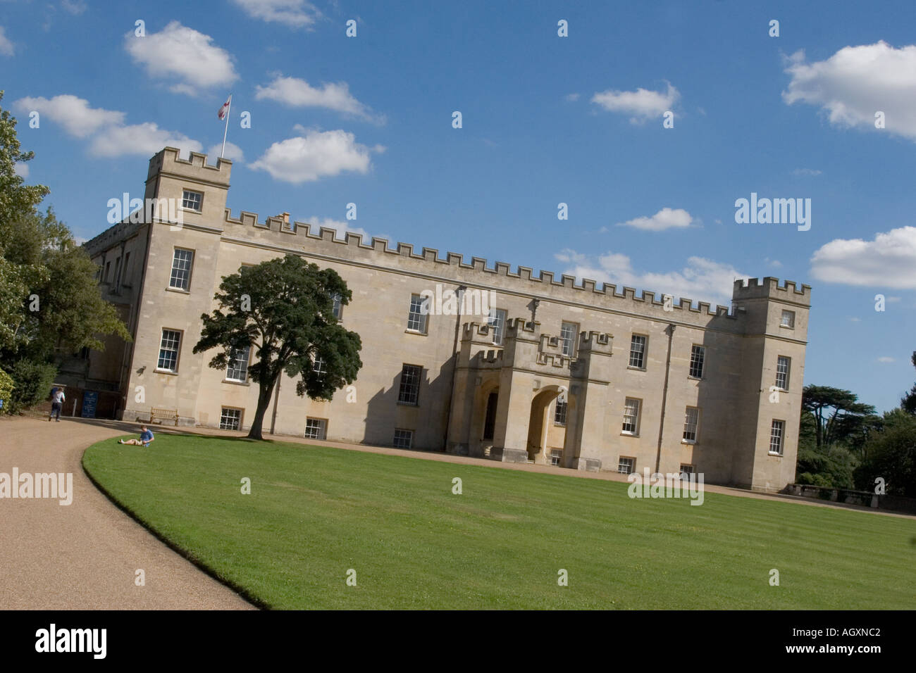 Exterior of Syon House London Home of the Duke of Northumberland Stock Photo