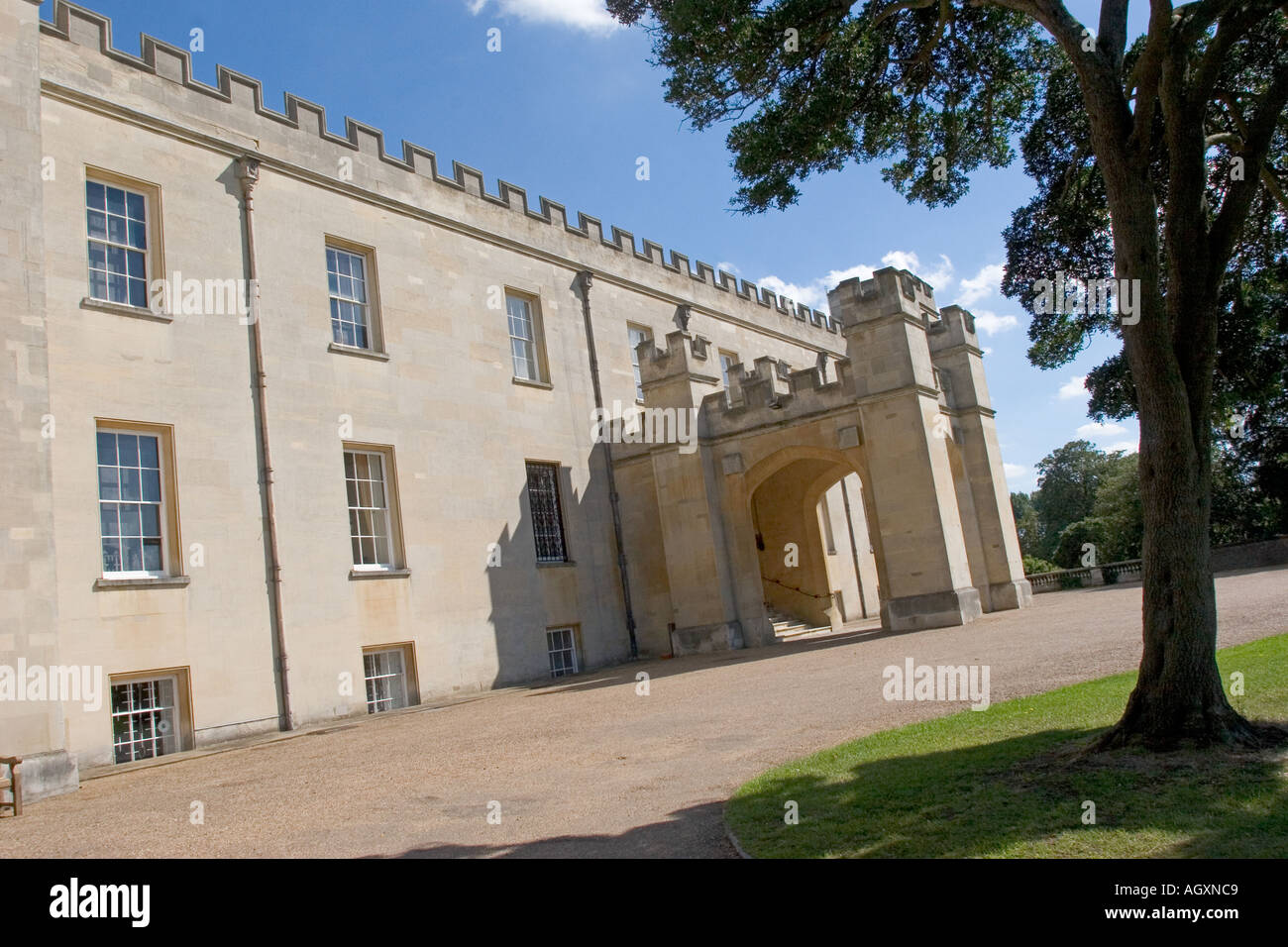 Exterior of Syon House London Home of the Duke of Northumberland Stock