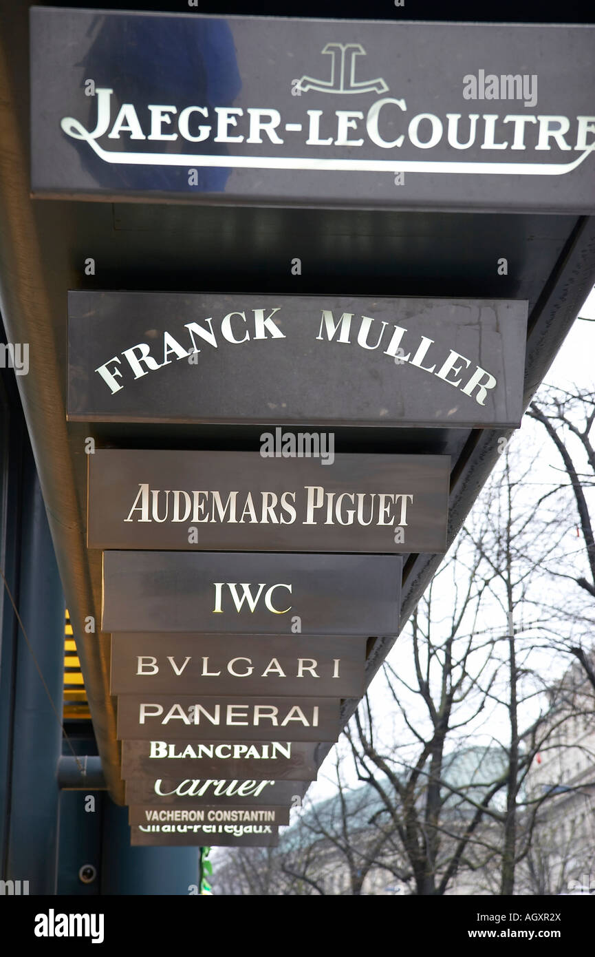 shopping street in Zurich Stock Photo Alamy