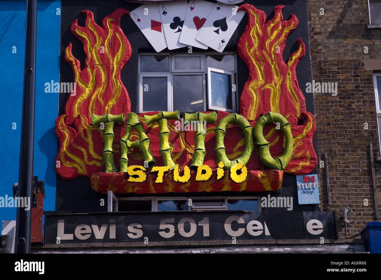 Tattoo Studio Two Tone Illuminated LED Neon Sign – Dope Neons