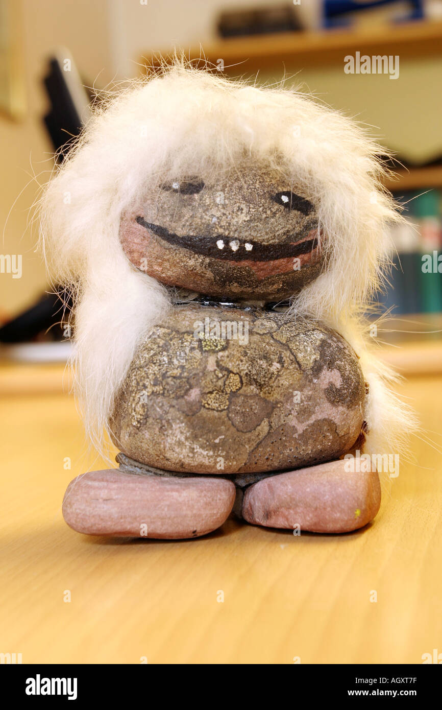 Stone troll Stock Photo