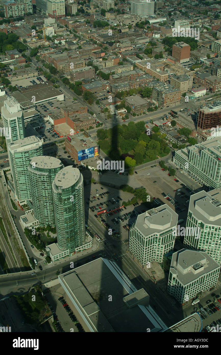 Toronto cn tower shadow hi-res stock photography and images - Alamy