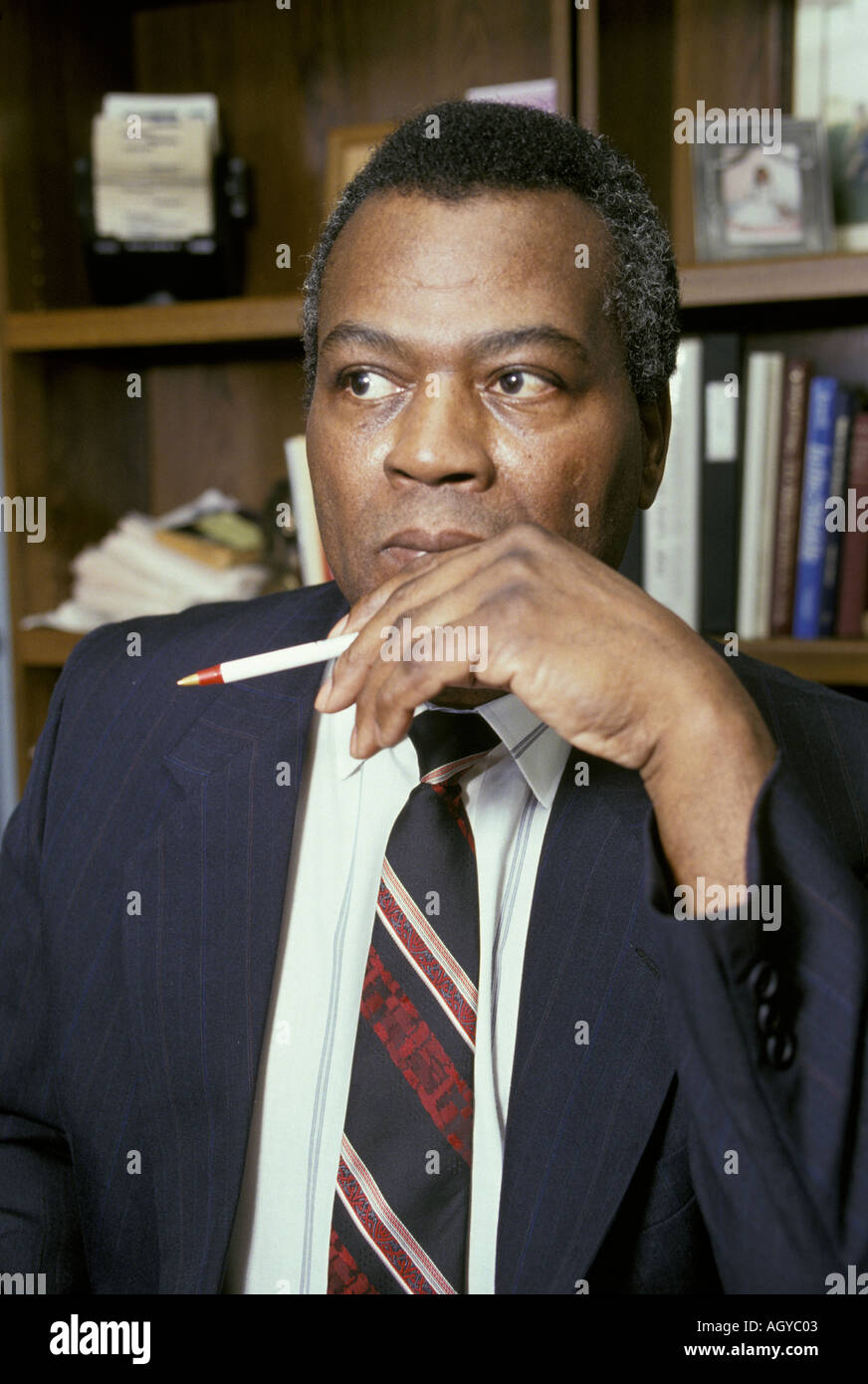 Black male business man Stock Photo