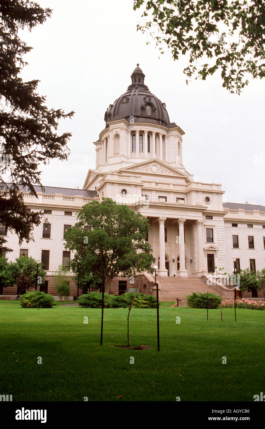 Pierre South Dakota State Capitol Building Stock Photo Alamy