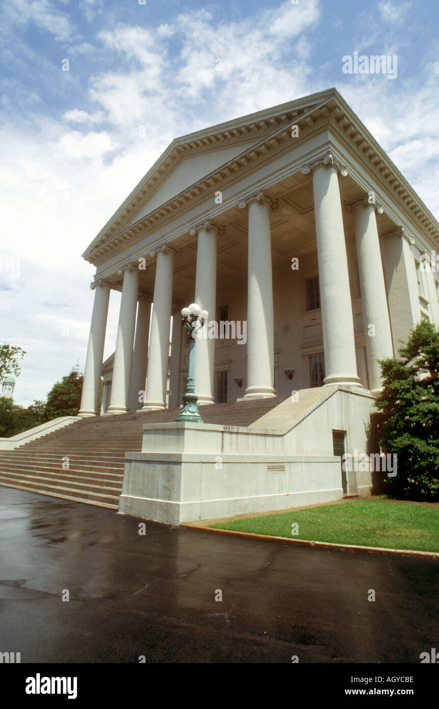 Richmond Virginia State Capitol Building Stock Photo