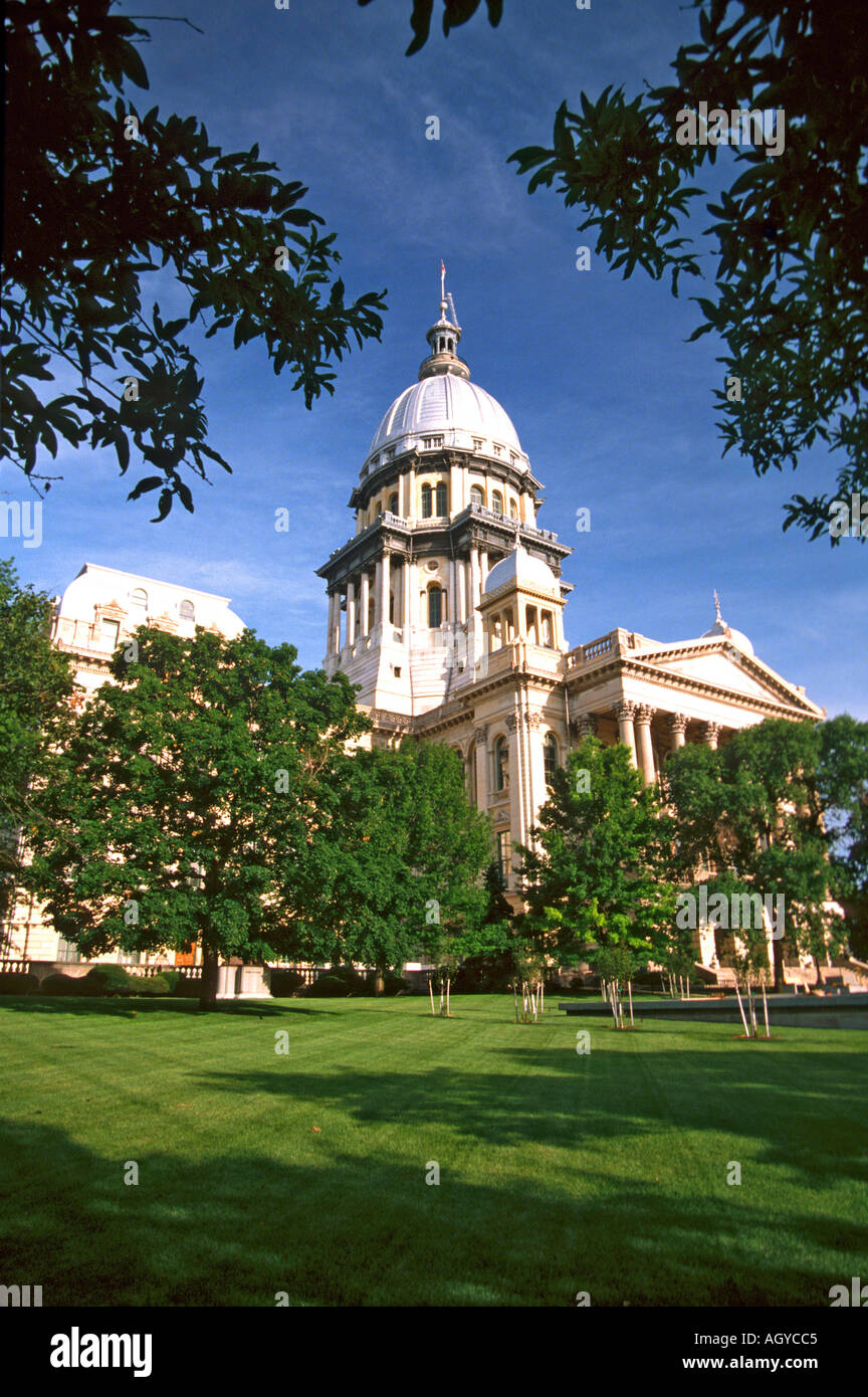 Springfield Illinois State Capitol Building Stock Photo - Alamy