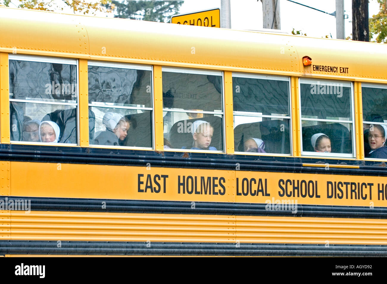 Amish life in Millersburg and Sugar Creek Holmes County Ohio School
