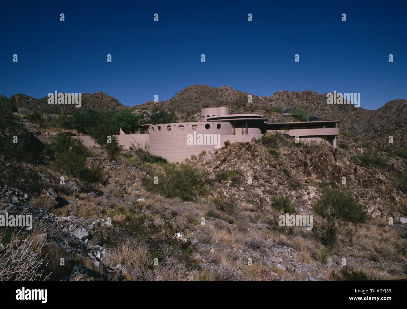 Norman Lykes House, 6836 North 36th Street, Phoenix, Arizona, 1959