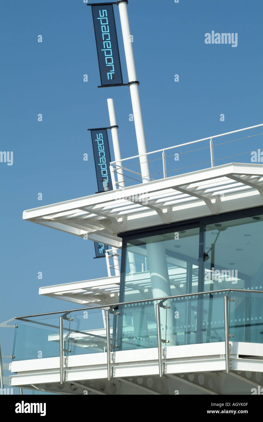 Spaceport building Wallasey Wirral Merseyside England Uk