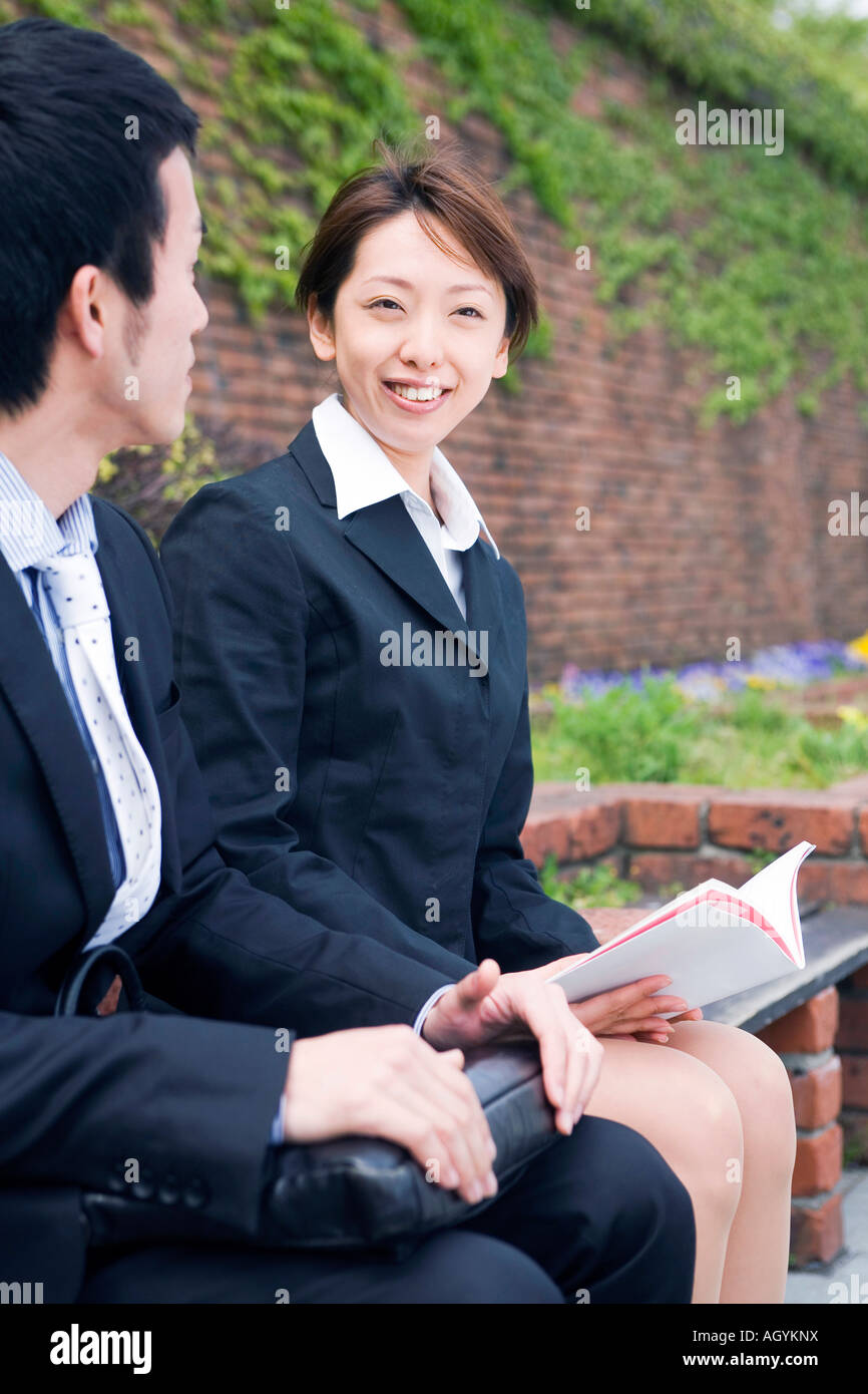 The business lady Stock Photo