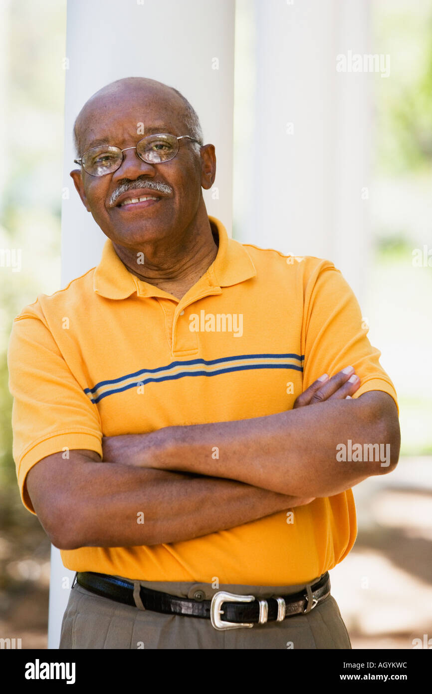 Old american african man hi-res stock photography and images - Alamy