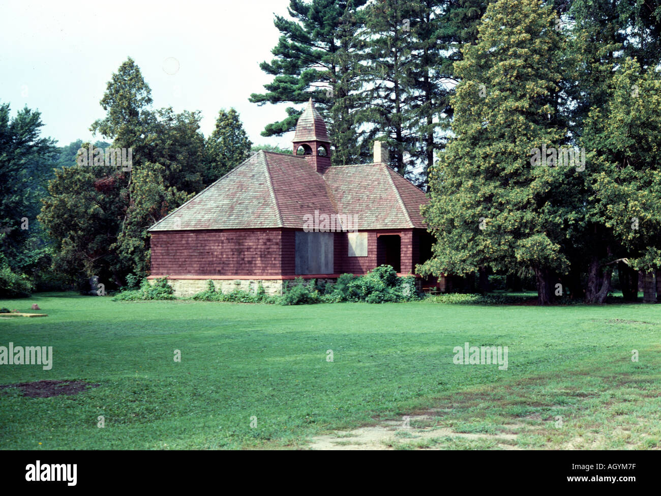 Unity Chapel, Taliesin, Spring Green, Wisconsin, 1886. Exterior