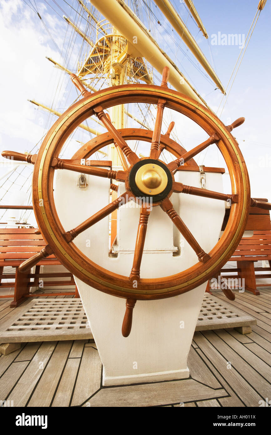 Sailing ship helm hires stock photography and images Alamy