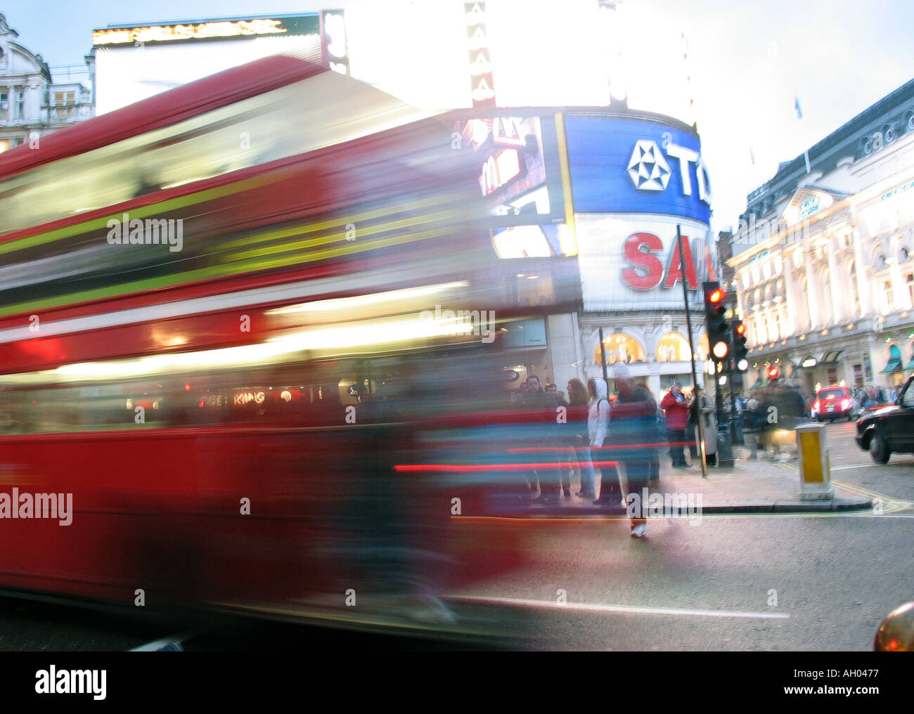 Piccadilly Circus London England Britain UK Stock Photo