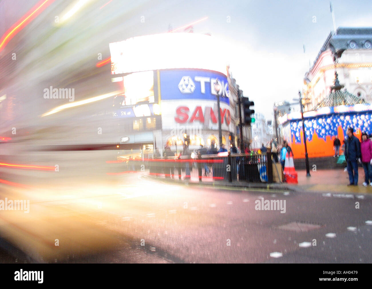 Piccadilly Circus London England Britain UK Stock Photo