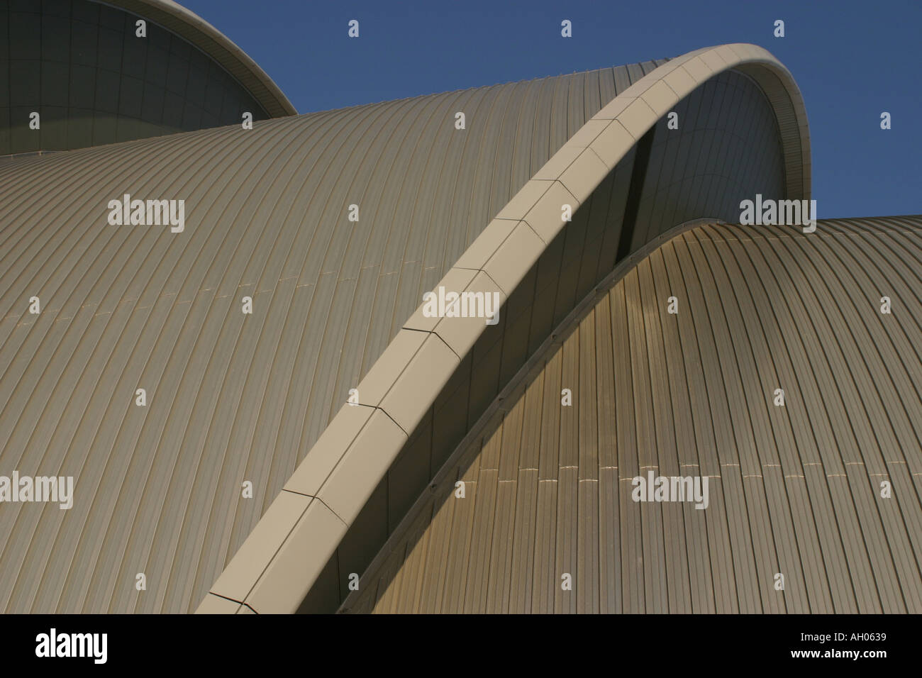 Close up of the Glasgow Armadilo by Sir Norman Foster Stock Photo