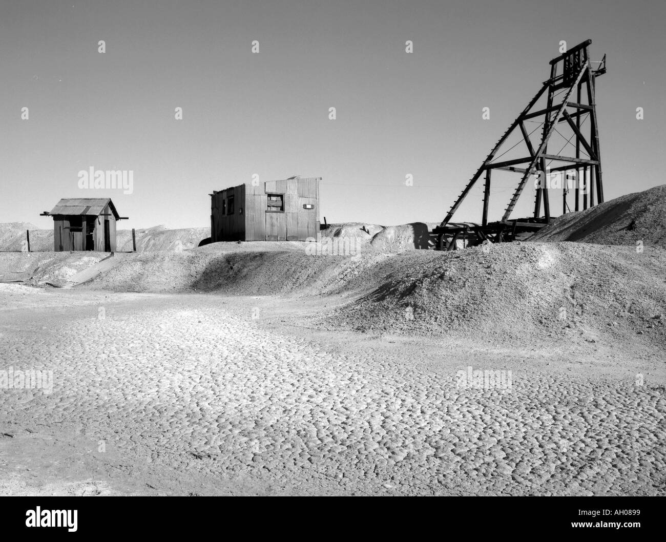 Old Nevada gold mine Stock Photo Alamy