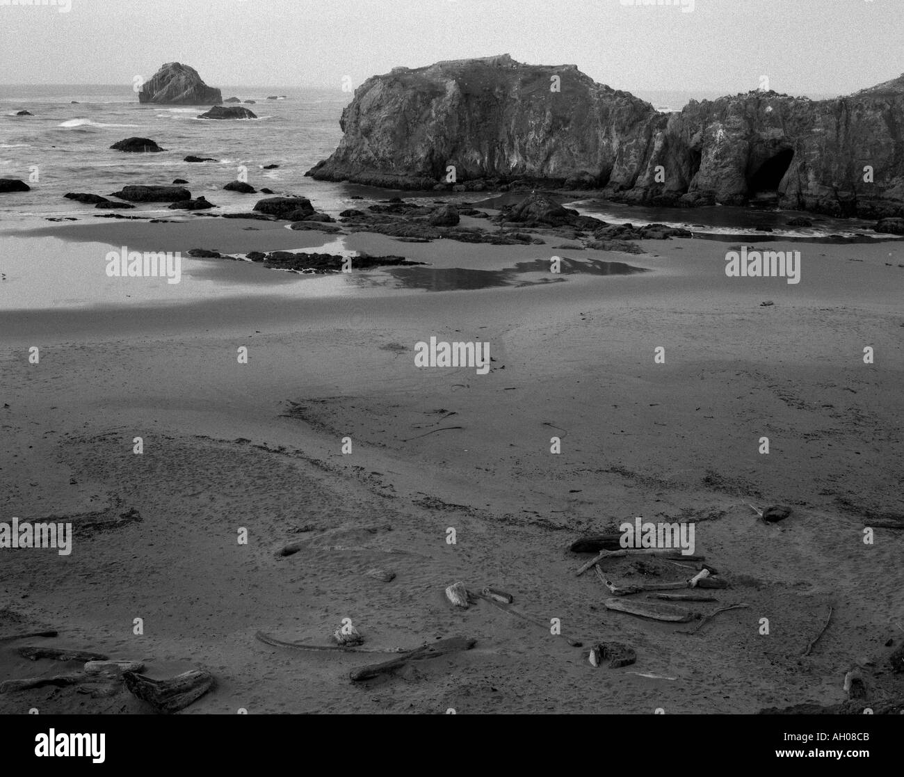 Bandon Beach Oregon Stock Photo Alamy