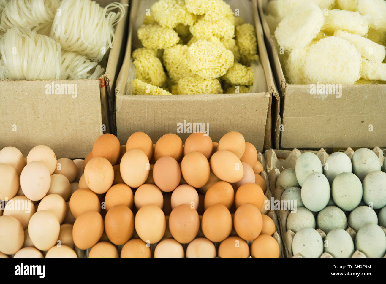 Egg noodles full frame hires stock photography and images Alamy