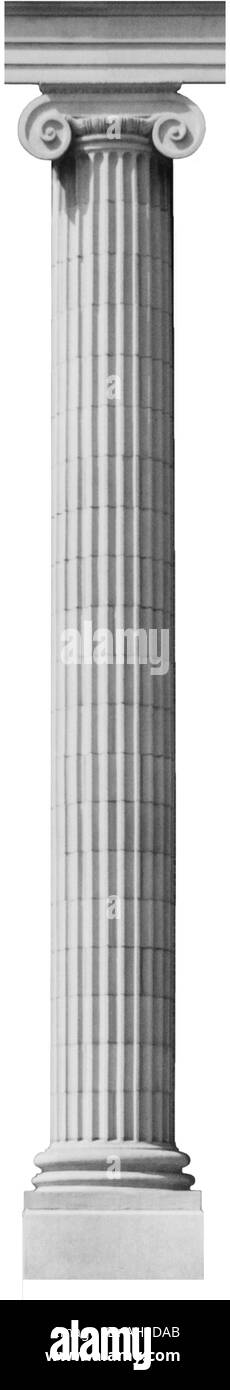 Ionic column Stock Photo