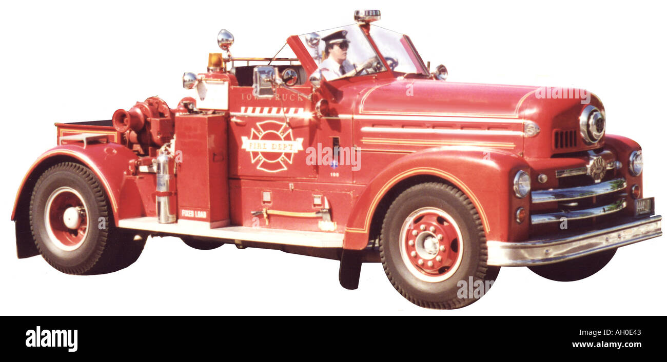 Classic fire truck hi-res stock photography and images - Alamy
