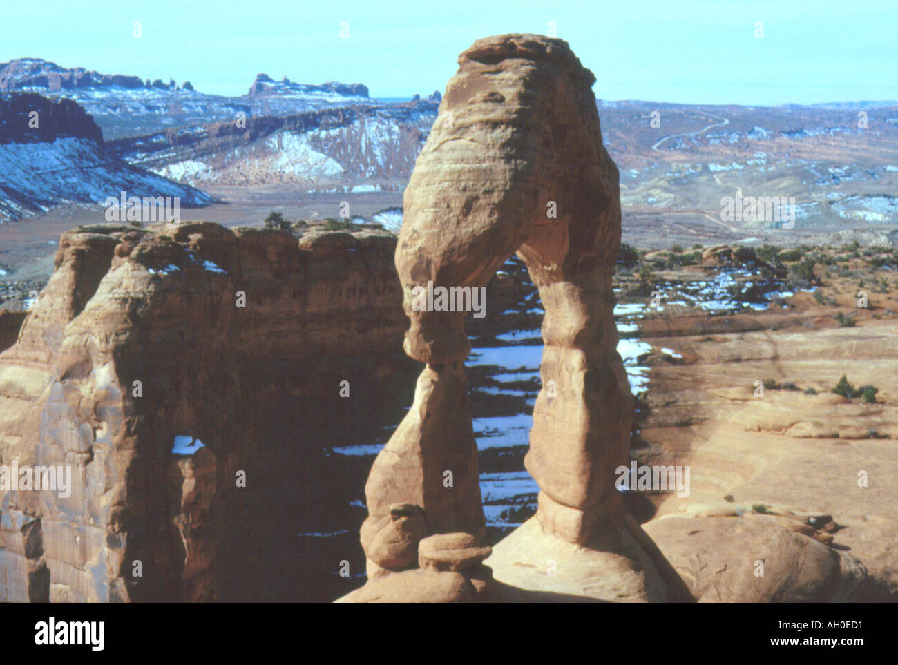 Delicate Arch in Arches National Park, Utah Stock Photo