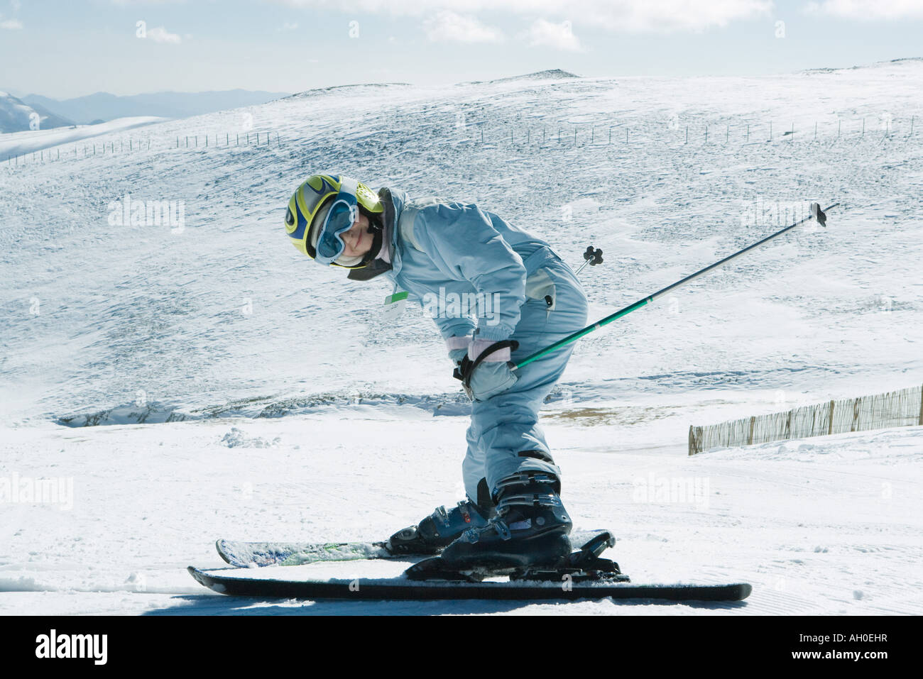 Bending over sideways hi-res stock photography and images - Alamy