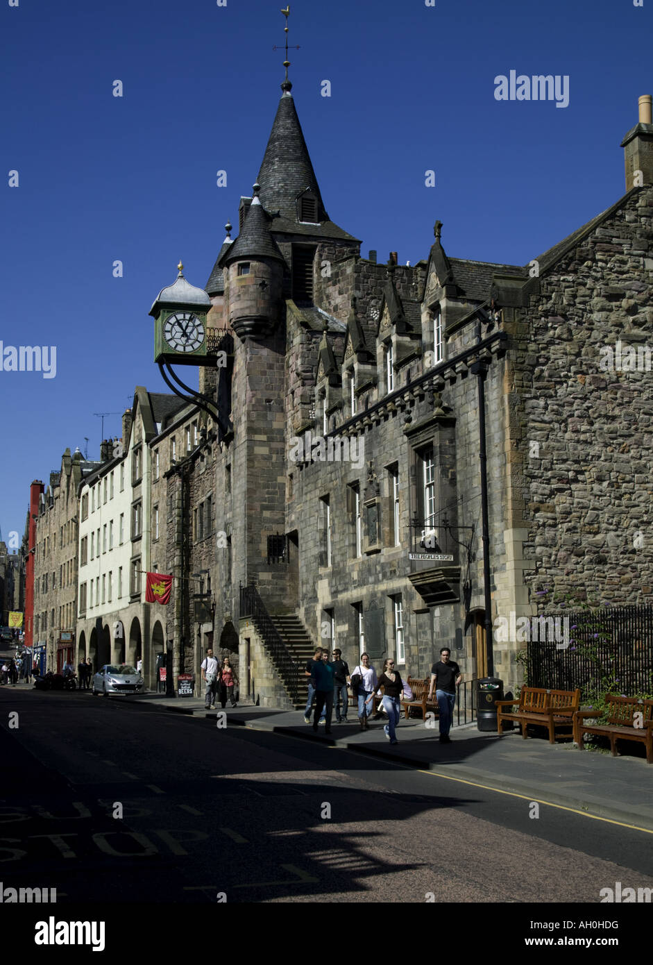 Canongate, Edinburgh, UK, Scotland, Europe Stock Photo