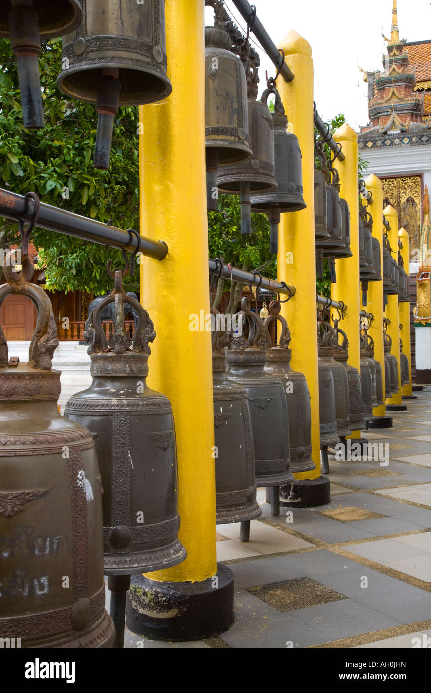 The significance of bells at the temple hires stock photography and