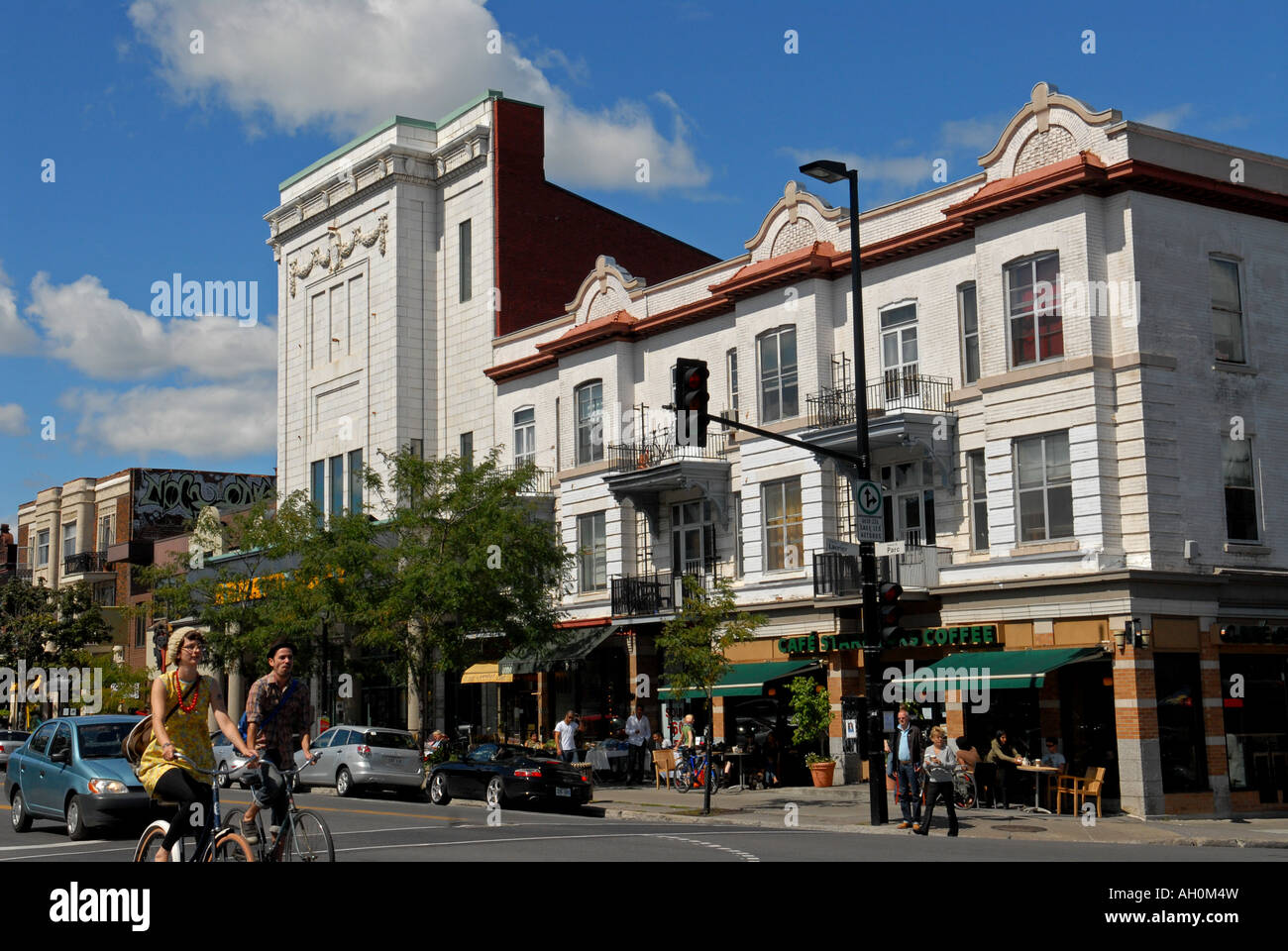 Montreal city in the summer Stock Photo